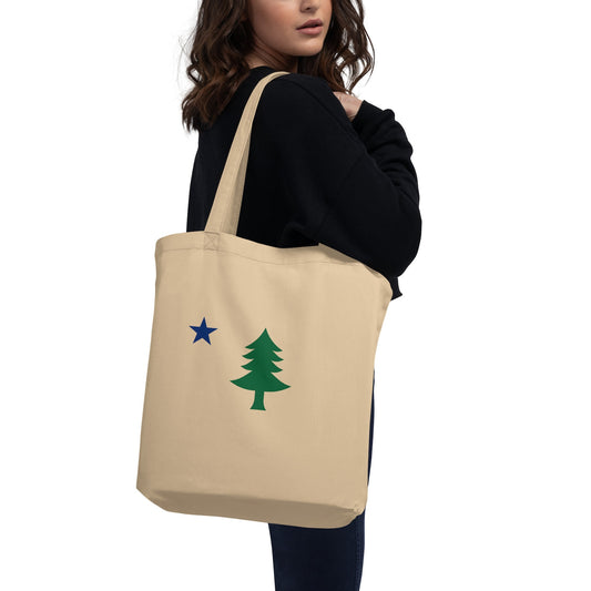 Maine Flag Tote Bag