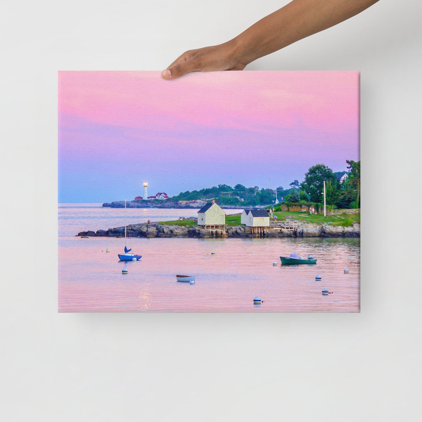 Shacks at Willard Beach Photo Print