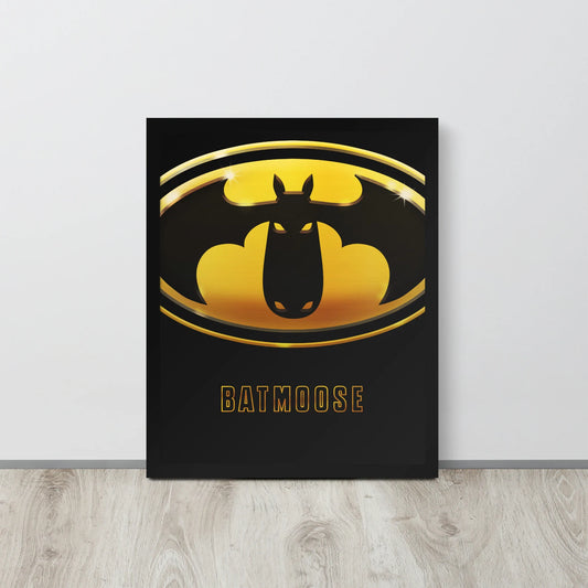 Batmoose Movie Poster Art Print
