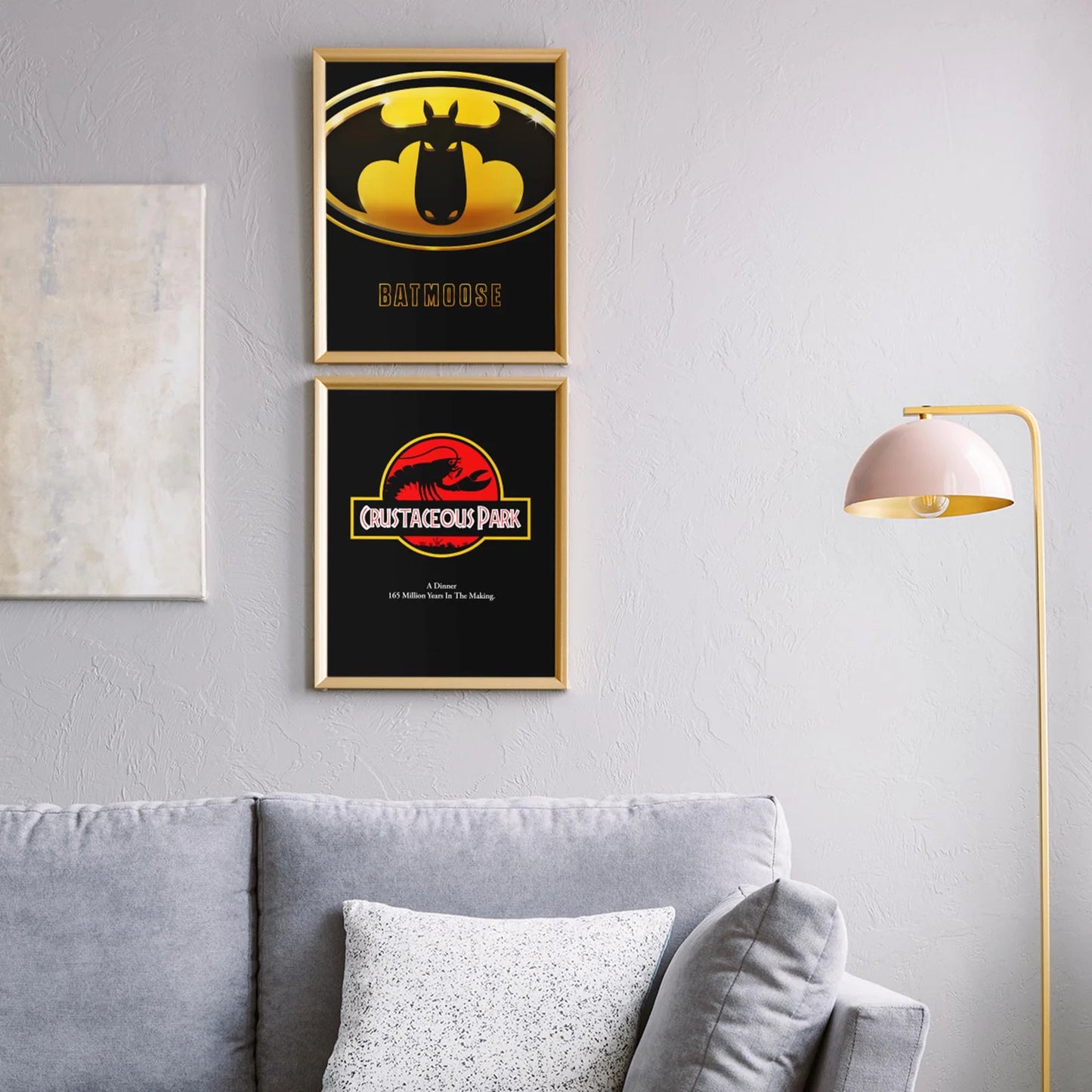 Batmoose Movie Poster Art Print