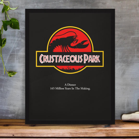 Crustaceous Park Movie Poster Art Print