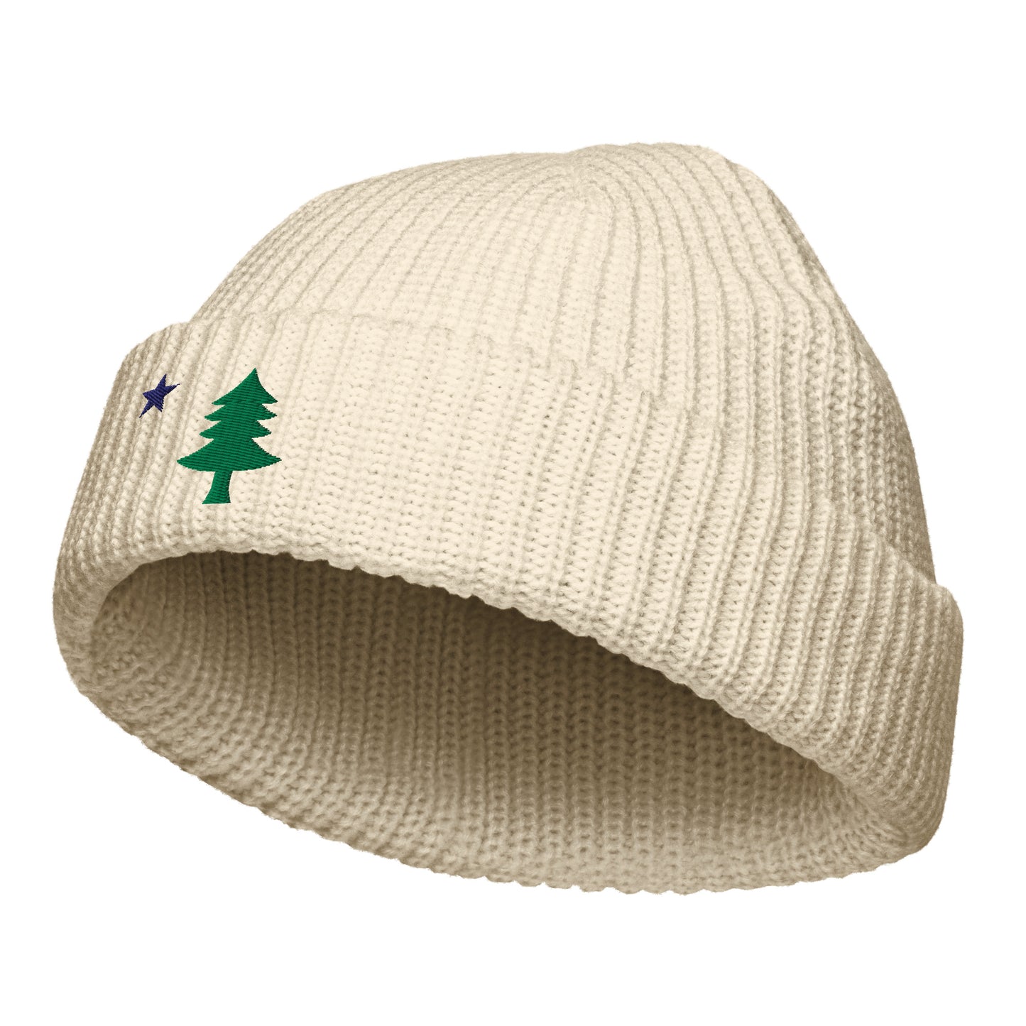 Maine Flag Fisherman Beanie