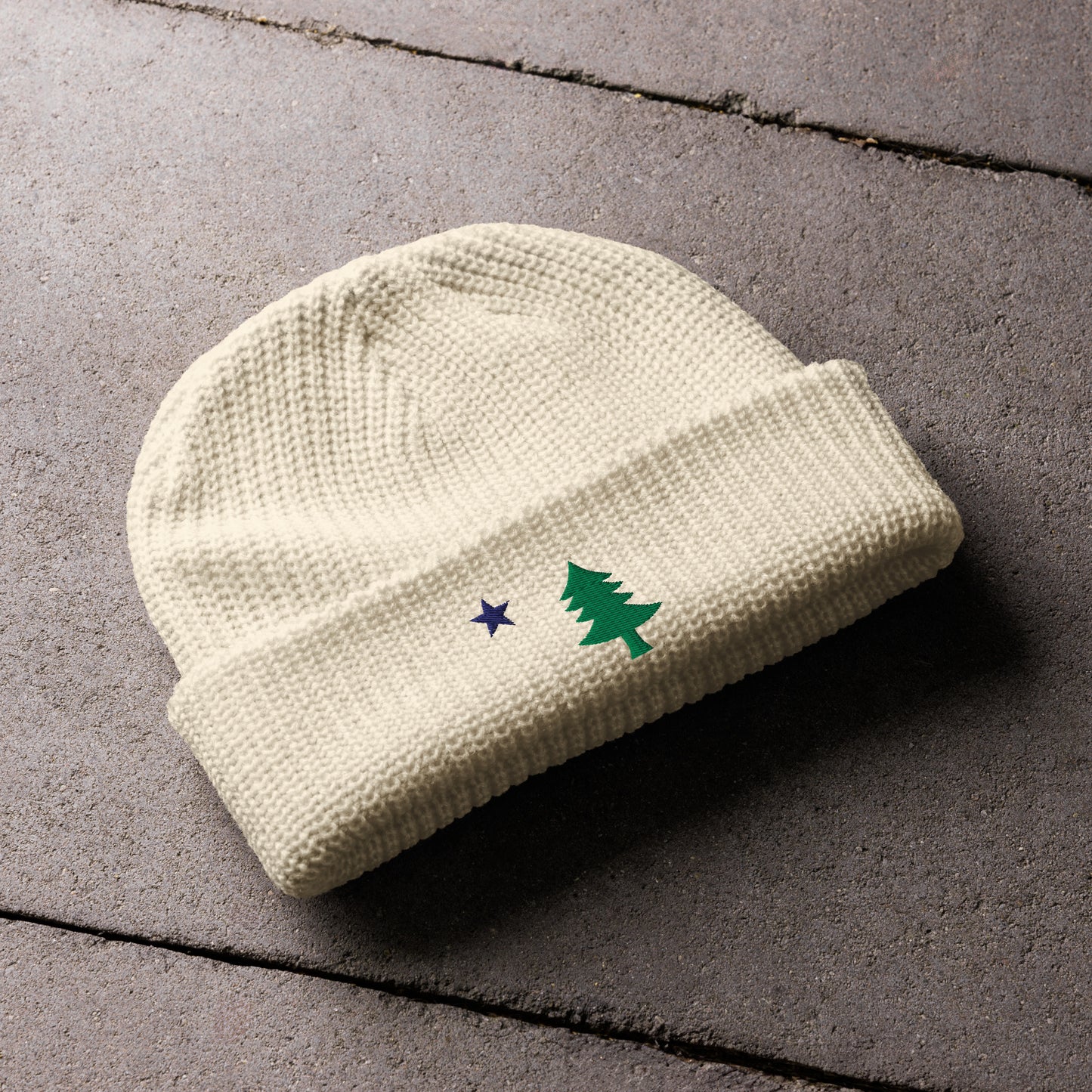 Maine Flag Fisherman Beanie