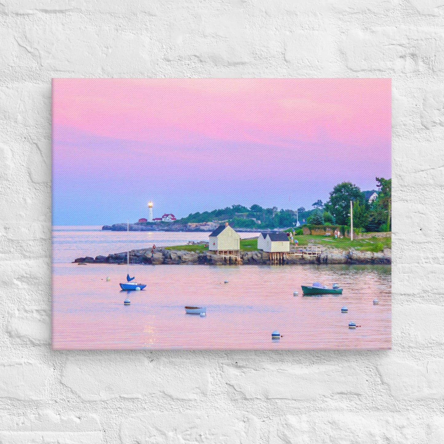 Shacks at Willard Beach Photo Print